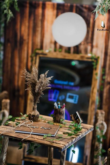 FotoLustro Fotobudka w stylu Rustykalnym/Boho – Unikalna Atrakcja!
