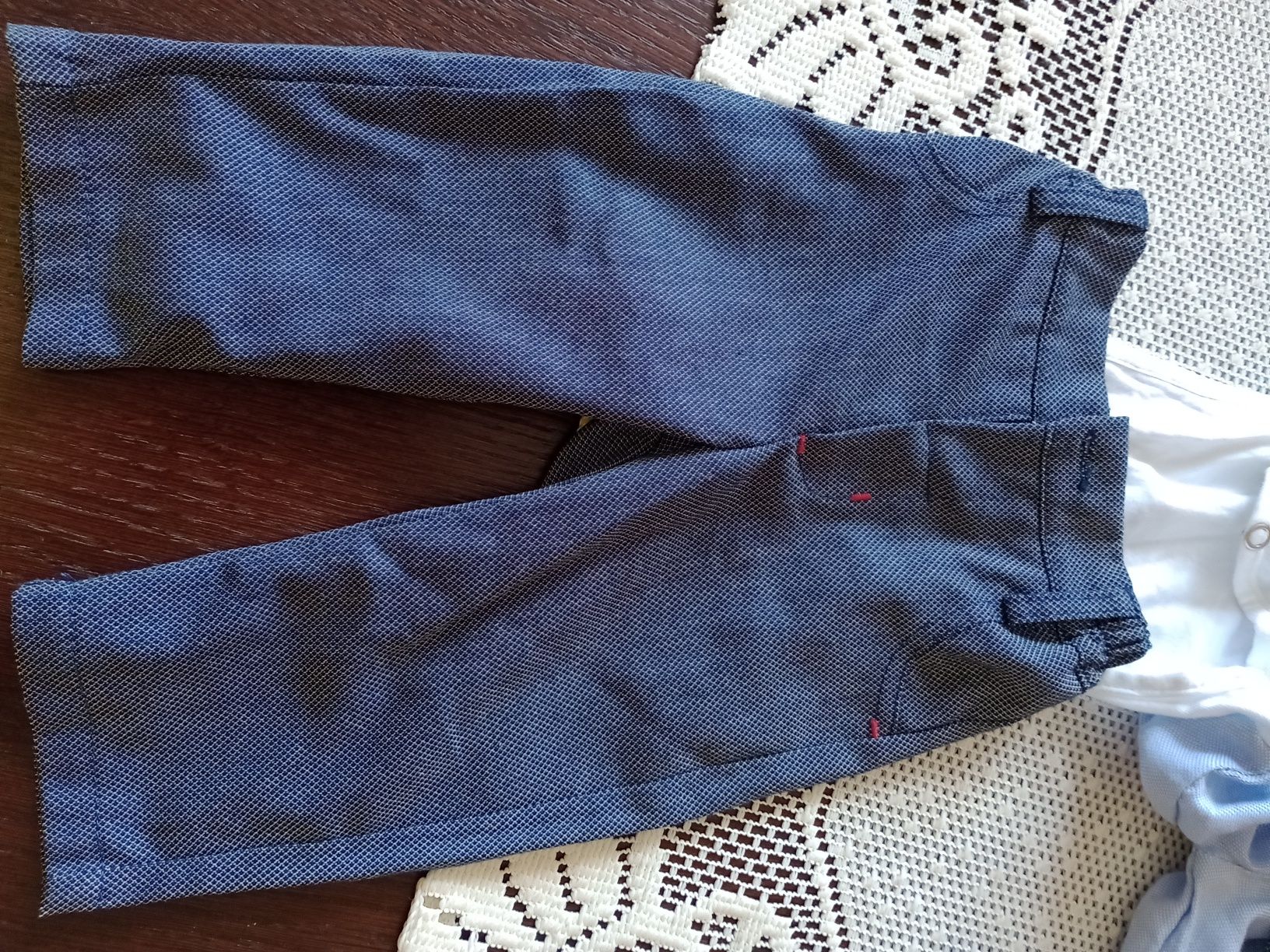 Garnitur zestaw chrzest elegancki 62