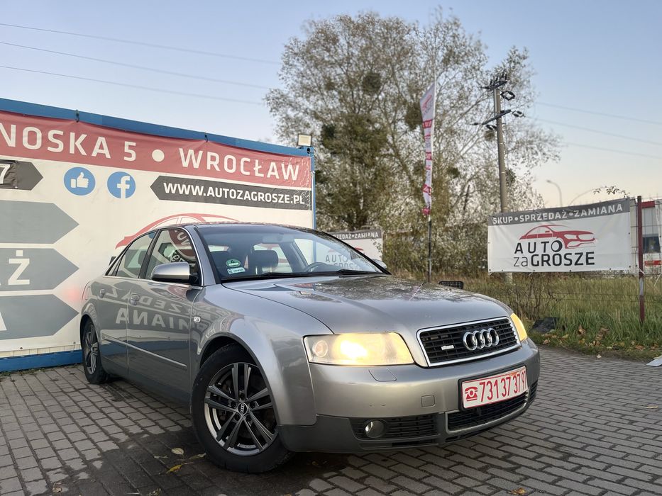 Audi A4B6 1.8T LPG//S-Line//Alufelgi//HAK//Grzane fotele//Zamiana
