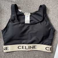 Leginsy top celine zestaw