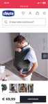 Marsupio/sling chicco boppy comfyfit