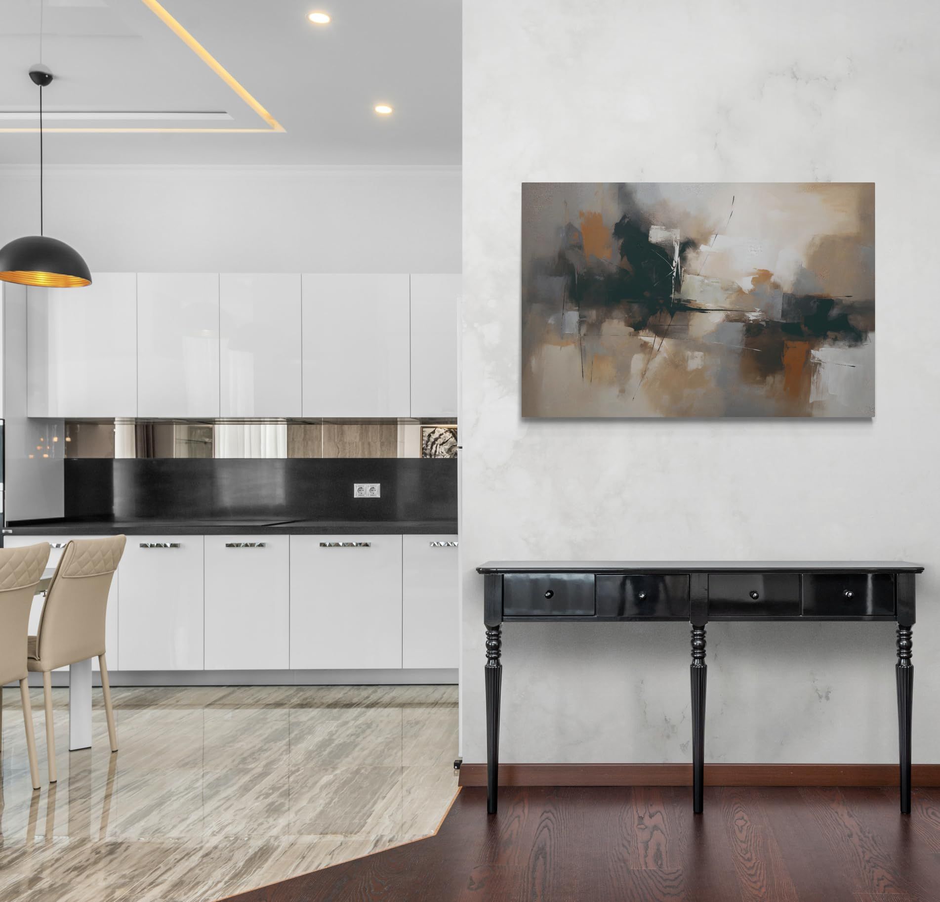 Obraz abstrakcyjny Artnova 90x60 cm – nowoczesna dekoracja salonu