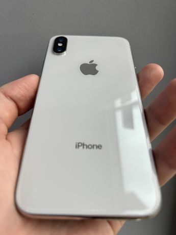 iPhone X 64gb silver/ Айфон 10 64 Гб білий
