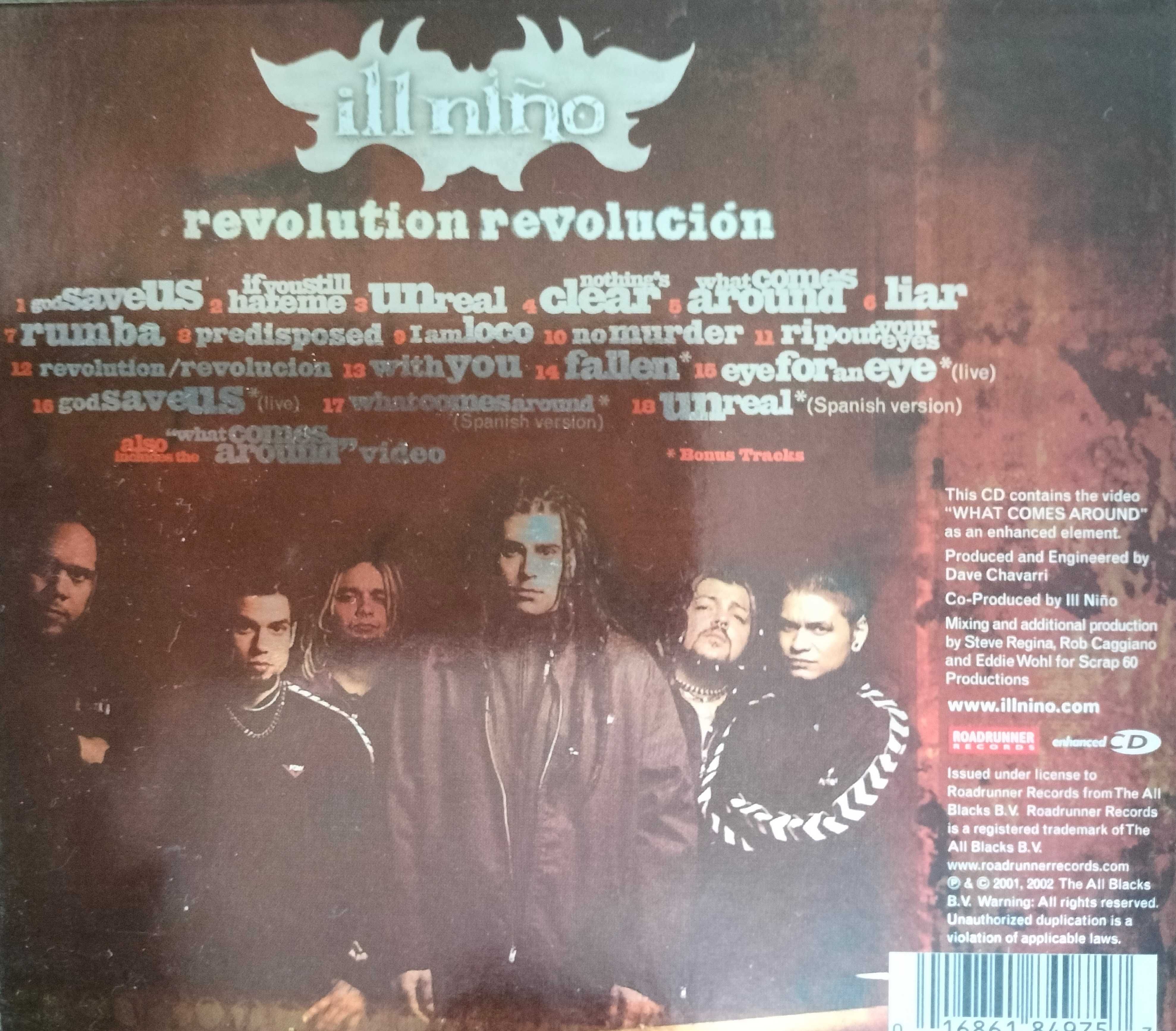 Ill Nino - Revolution Revolución Edição Limitada