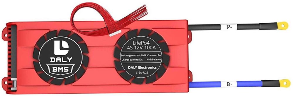 Плата bms daly 16s 100A 48V