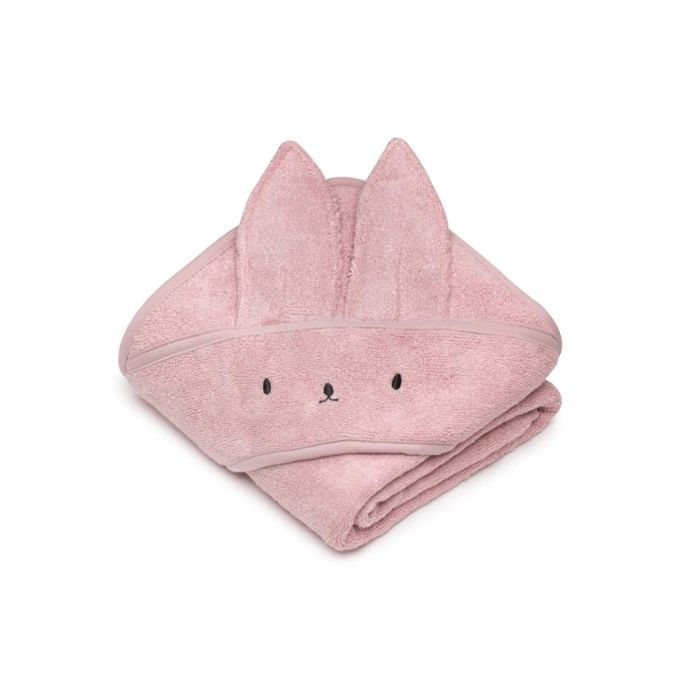 Bambusowy ręcznik rabbit powder pink - My Memi