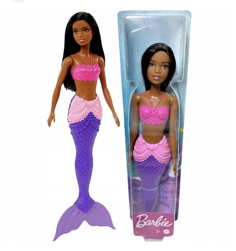 Lalka Barbie Dreamtopia Nowa fioletowa syrena Mattel