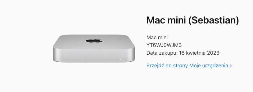 Mac mini M2 8gb/256
