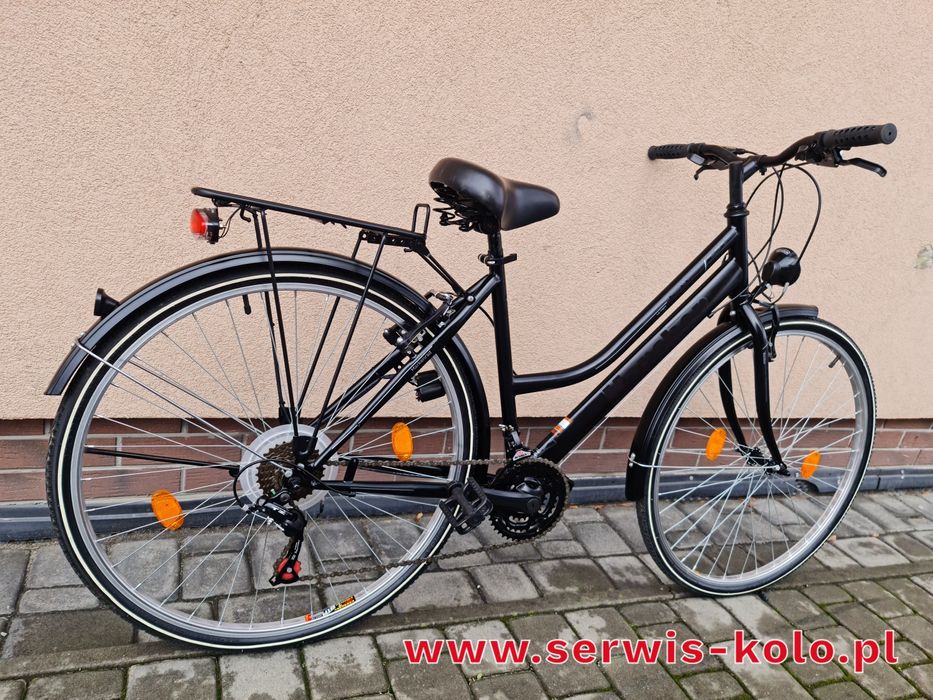 Rower damski damka KARCHER koła 28 SHIMANO okazja rabat polecam WYSYŁK