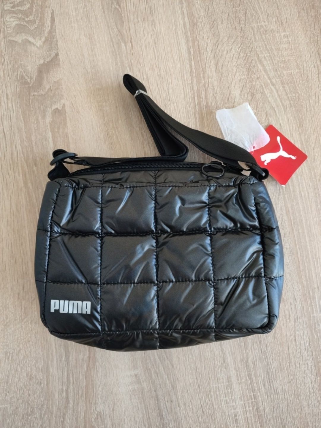 Оригінал Puma Metall Shoulder Bag black, сумка жіноча