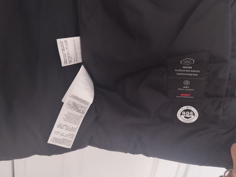 Casaco Levis original preto tamanho S