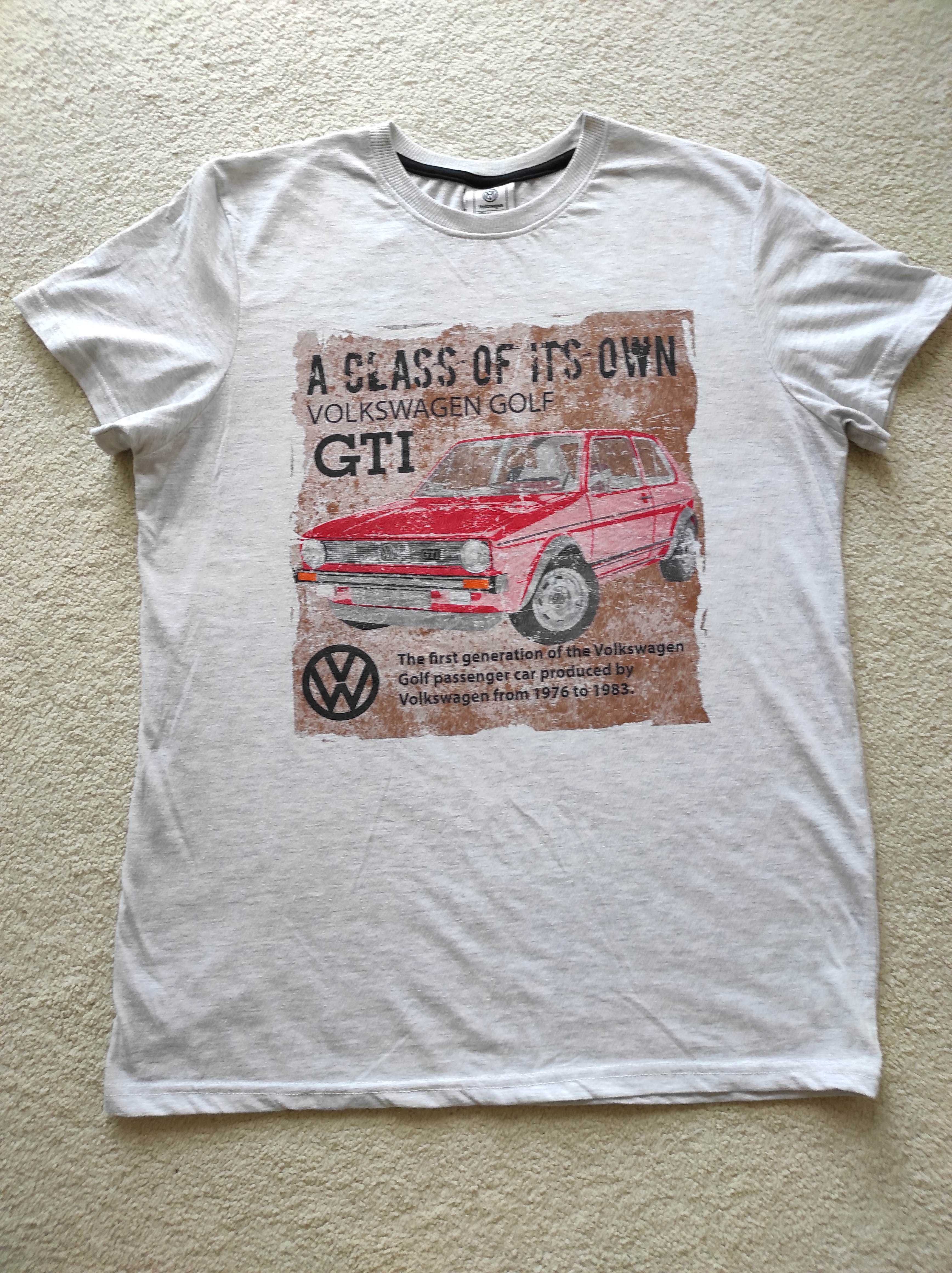 Oryginalna koszulka t-shirt VW Volkswagen Golf GTI first gen rozm XL