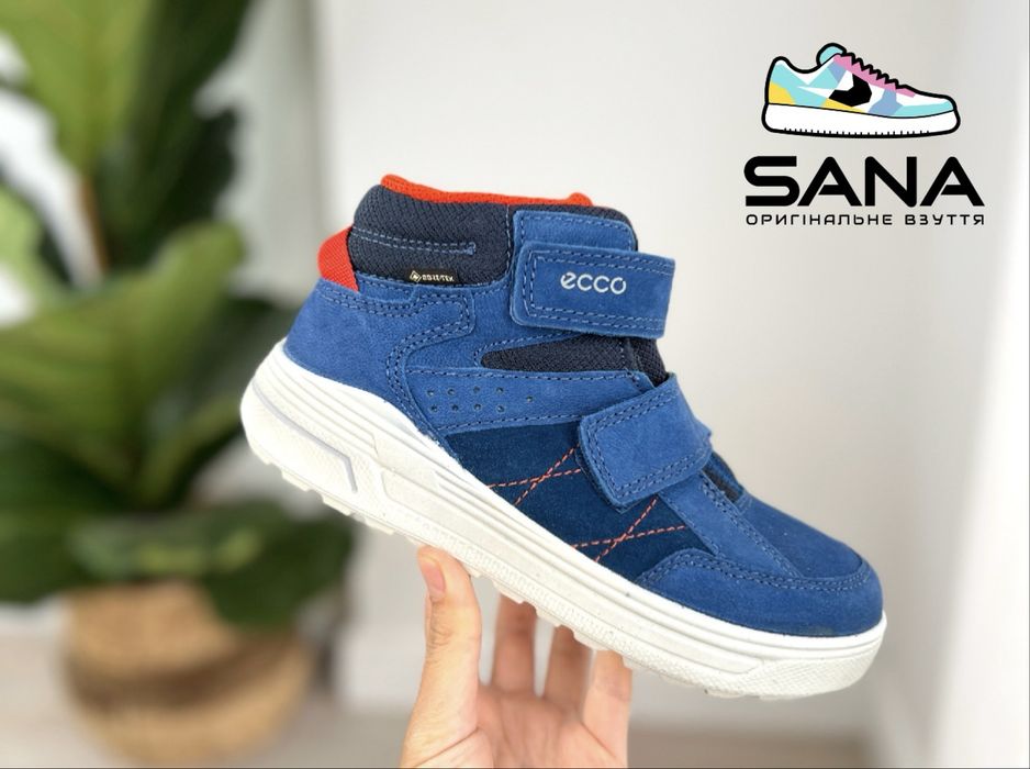 Стильные ботинки на мальчика Ecco  ( зима ) Оригинал! Размер - 33, 34