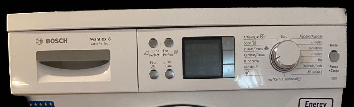 Maquina de lavar roupa Bosch Avantixx 8 varioperfect