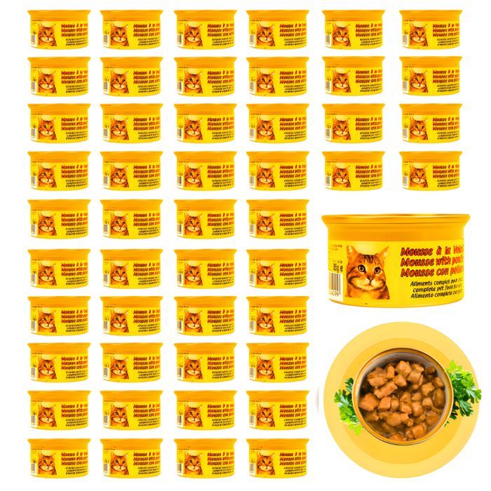 Gourmet Zestaw Karmy Mokrej Dla Kota Kurczak 48X85G Made In France