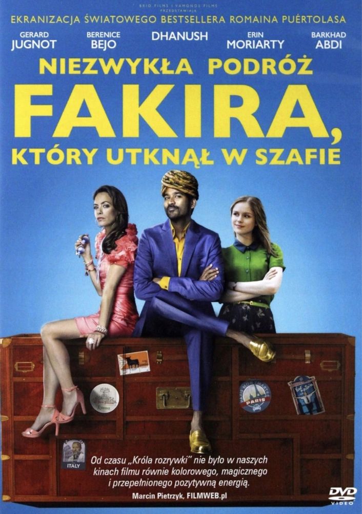 Nowe, zafoliowane DVD „niewzykla podroz fakira…”