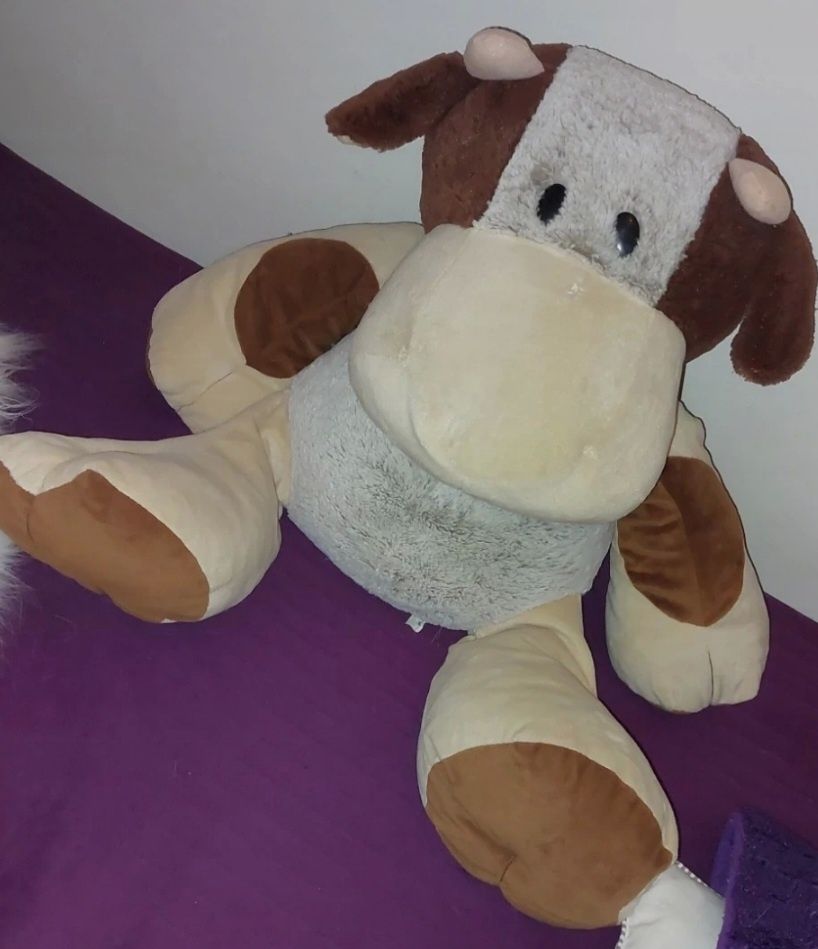 Vaca peluche grande