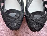 Nowe buty MELISSA 37 Baleriny Jean + Jason Wu VII Ad 32288 Black 50804
