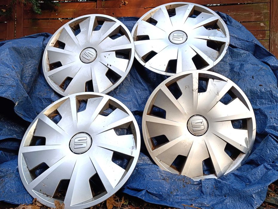 Kołpaki SEAT 15 cali oryginał komplet 4szt. MEGA OKAZJA !!!