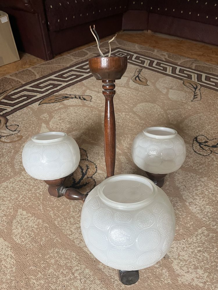 Żyrandol Retro 3 klosze
