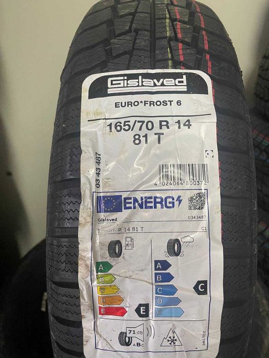 НОВІ Gislaved 165/70r14 81t 2023р 2000/шт 4шт