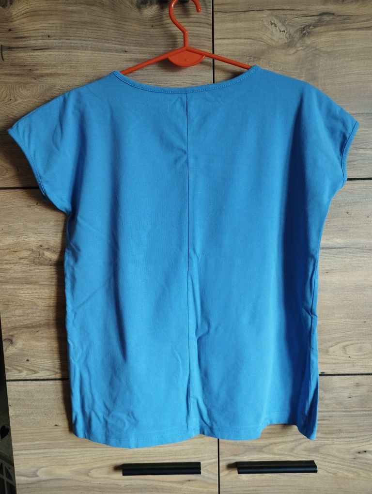 Bluzka koszula t-shirt L XL na lato aplikacja