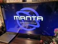 WYSYŁKA Telewizor LED 40Cali Manta LED4004 Full HD DVB-T + GRATIS