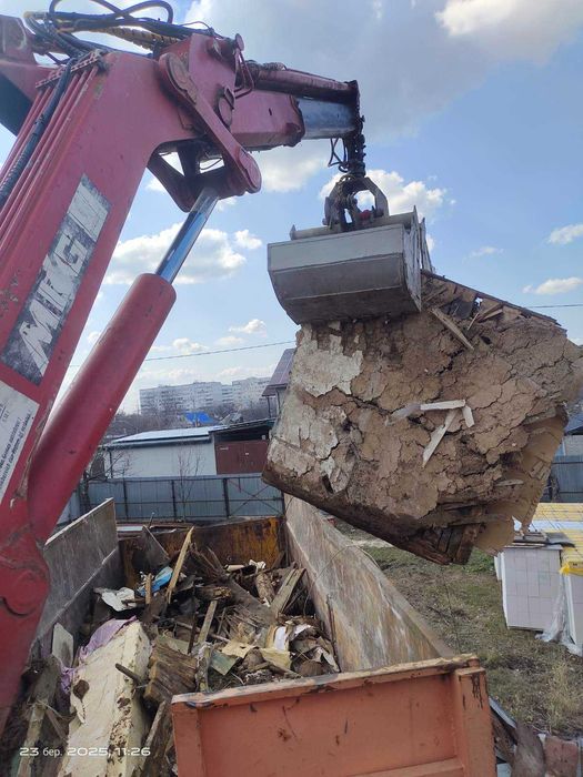 Вивоз Хламу 6 м МАЗ, 2 м борта, 30 кубов с Ковшом, без НачуХхальника.!