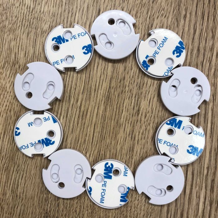 15x Zaślepki Blokady Gniazdek Kontaktów z Bolcem dla dzieci