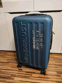 Nowa walizka ABS średnia M odpinane kółka poszerzana