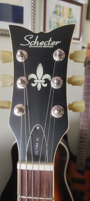 Schecter Ultra-III Ivory Pearl