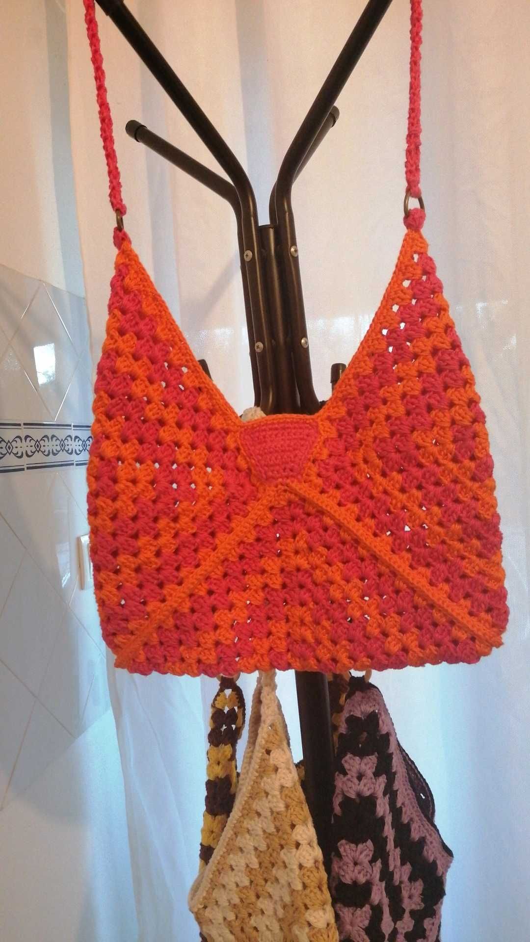 Bolsas de crochê