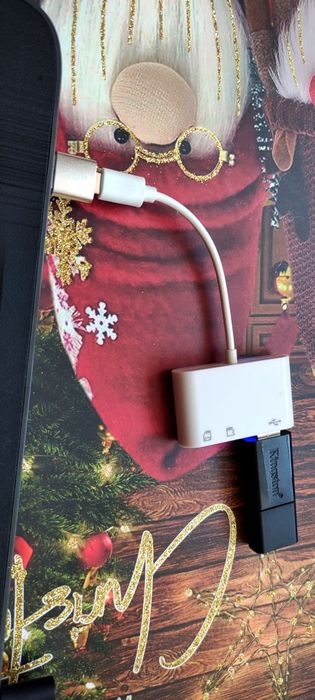 Картрідер 3 in 1 USB-C Card Reader на USB та SD/TF Card