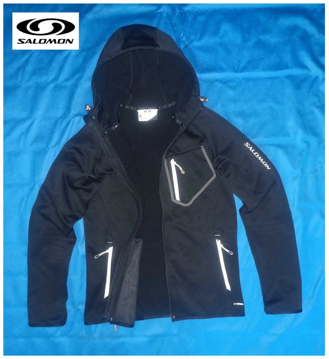 Salomon Acti Therm Full Zip Hoodie Jacket Bluza Trekkingowa Men M