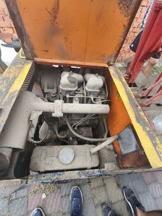 Навантажувач виліковний, кара дизель двохциліндровий