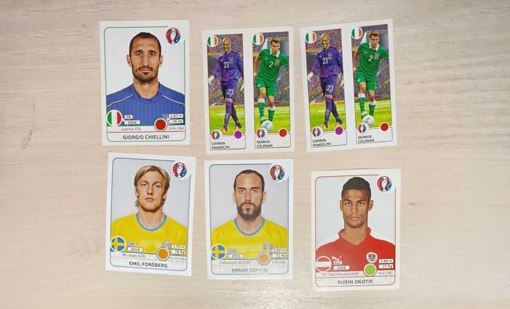 Cromos Euro/Mundial (Ler Descrição)