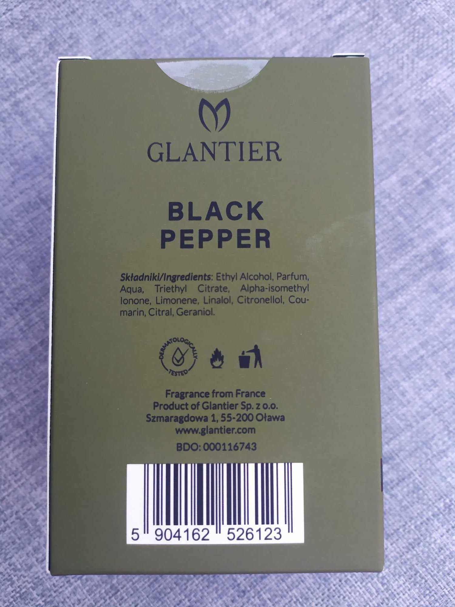 f4 GLANTIER Black Pepper perfumy męskie 100 ml 26%