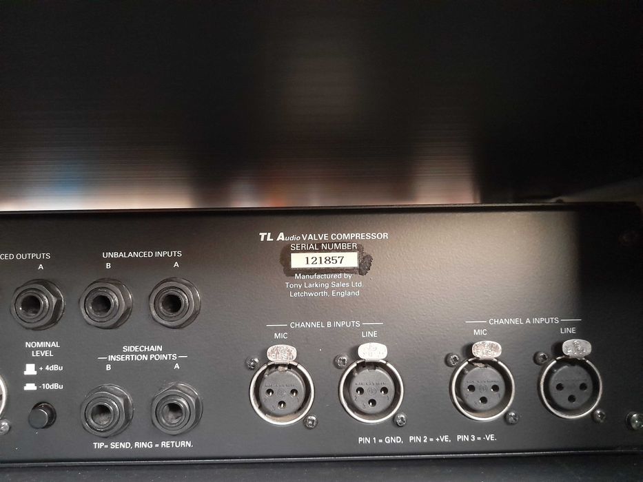 TL Audio C-1 Compressor Dual Valve Stereo