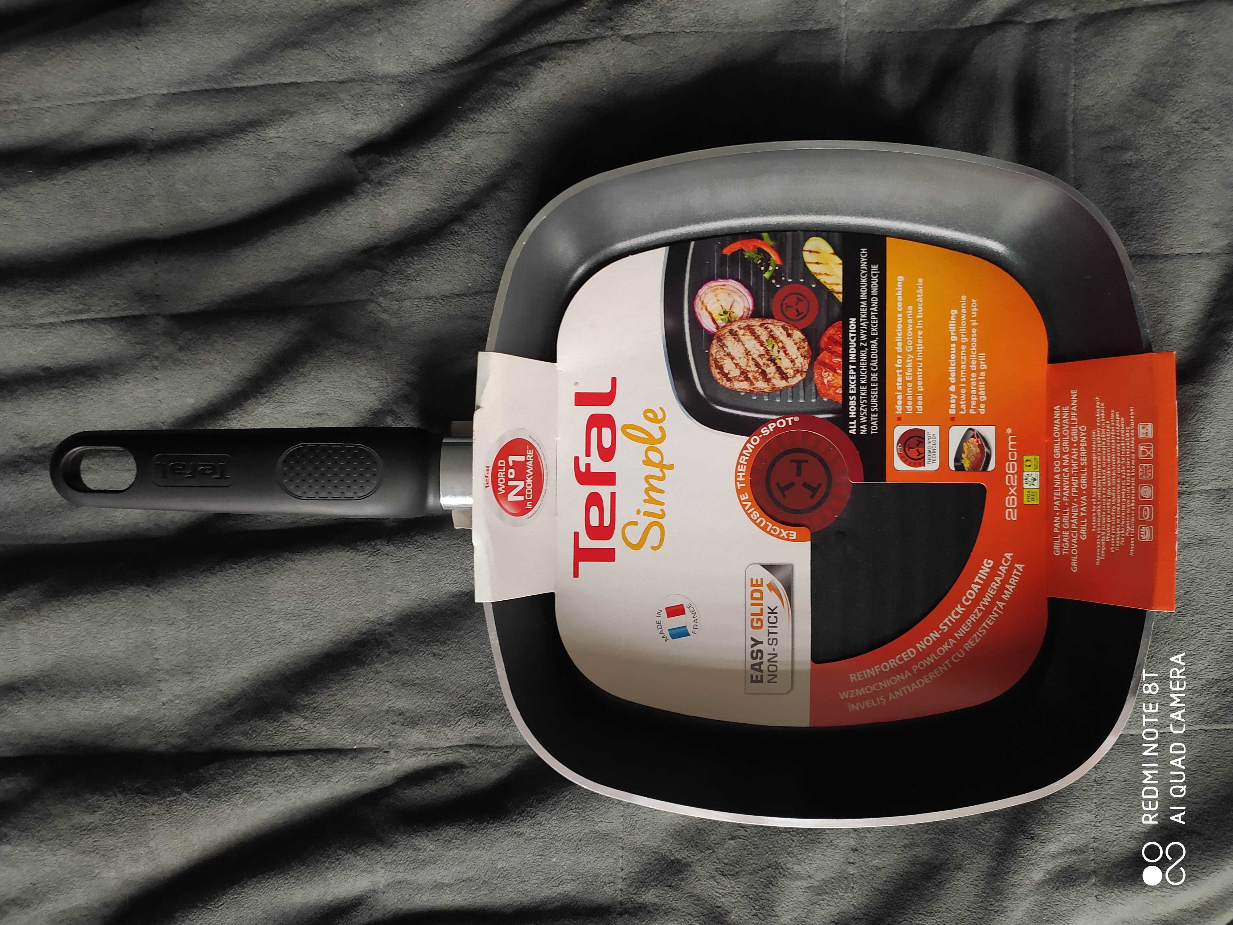 Patelnia grillowa 26 cm #TEFAL#