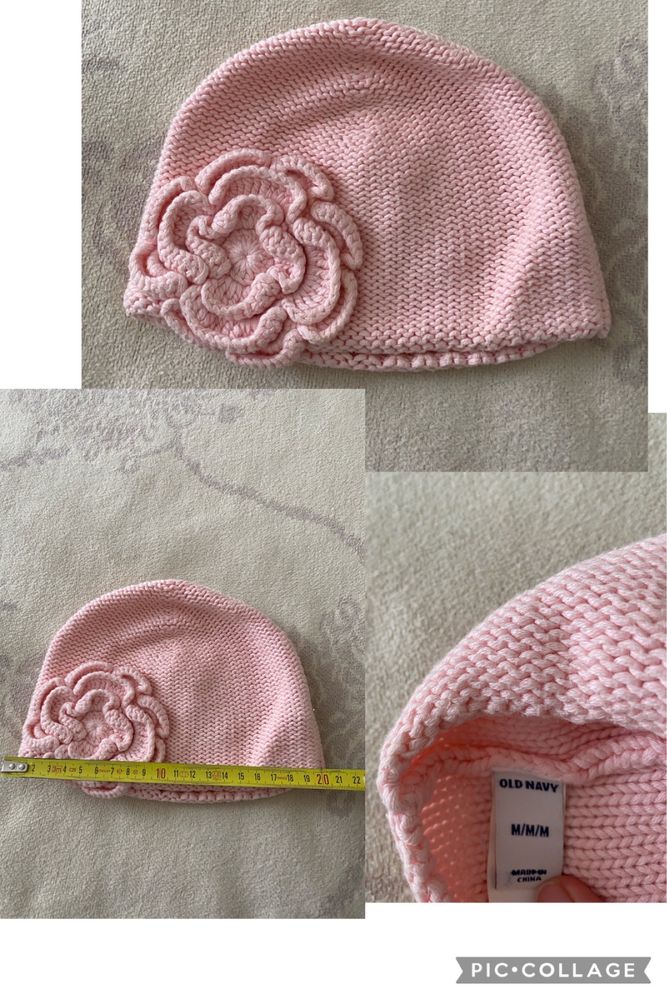 Zara H&M Gap шапка для девочки шапка-солоха варежки зима-весна