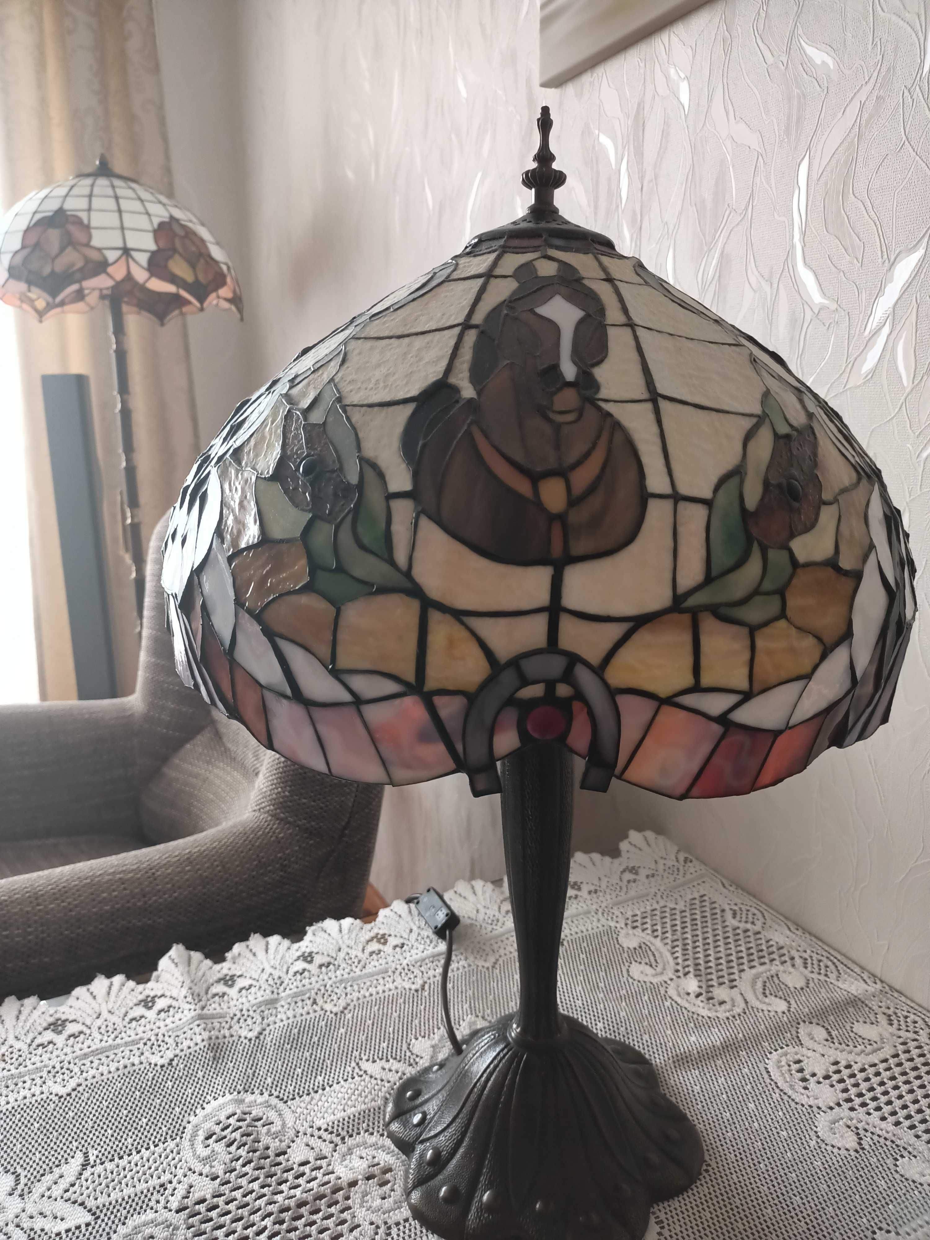 Duża lampa Tiffany 40 srednica