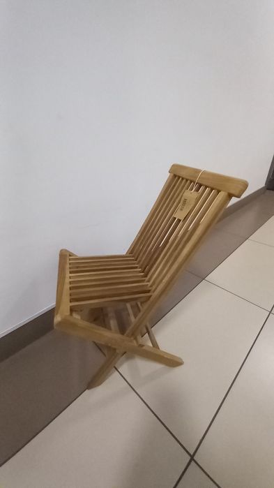 Krzeslo składane dzieciece nowe