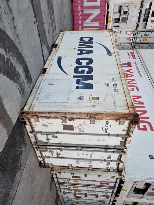 Chłodnia mroźnia kontener chłodniczy 20' RF używany sprawny szczelny