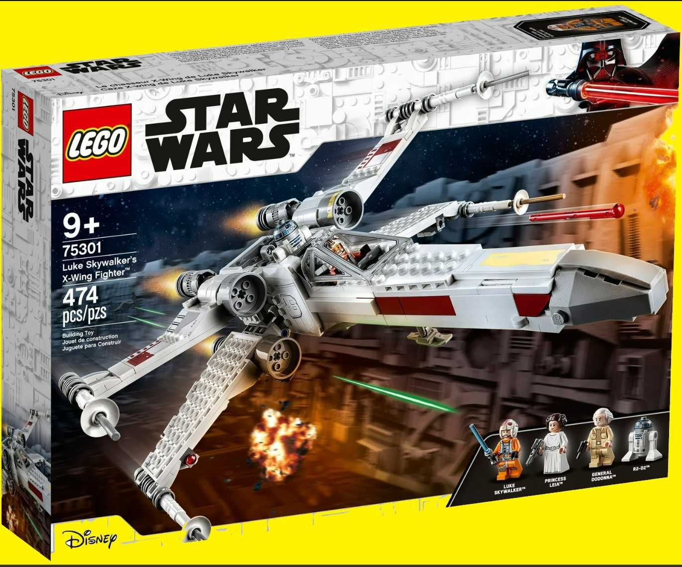 LEGO 75301 Star Wars Myśliwiec X-Wing Luke’a Skywalkera nowe MISB