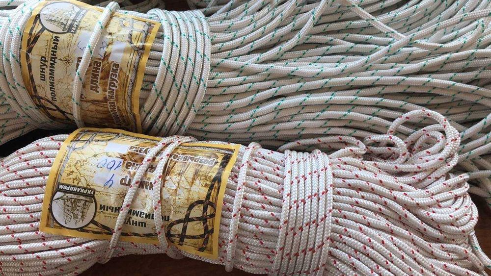 Шнур капроновий 3 мм - 100 м (поліамідний)