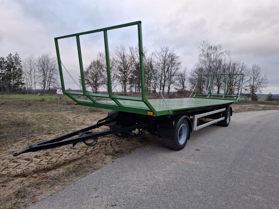 Przyczepa Bdb St mocna 8,65m/2,54m laweta do bel resory platforma