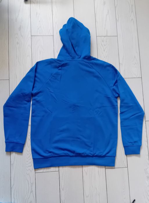 Nowa! Oryginalna 4F bluza z kapturem rozpinana L męska niebieska (166)