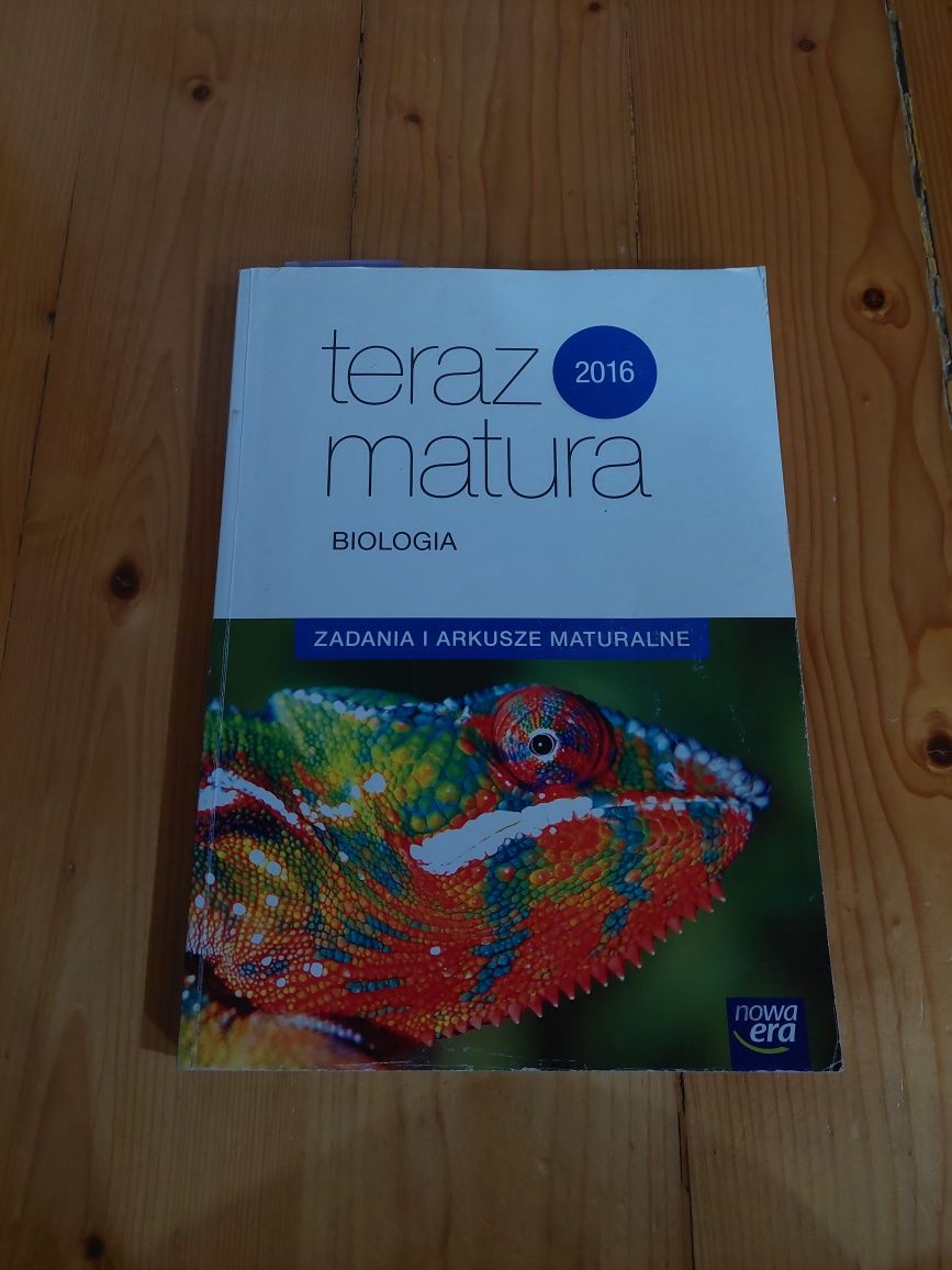 Teraz matura 2016 - Zadania i Arkusze Biologia Nowa Era