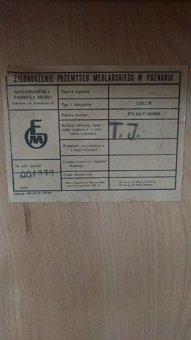 Krzesła lata 70. komplet 6 szt. + stół