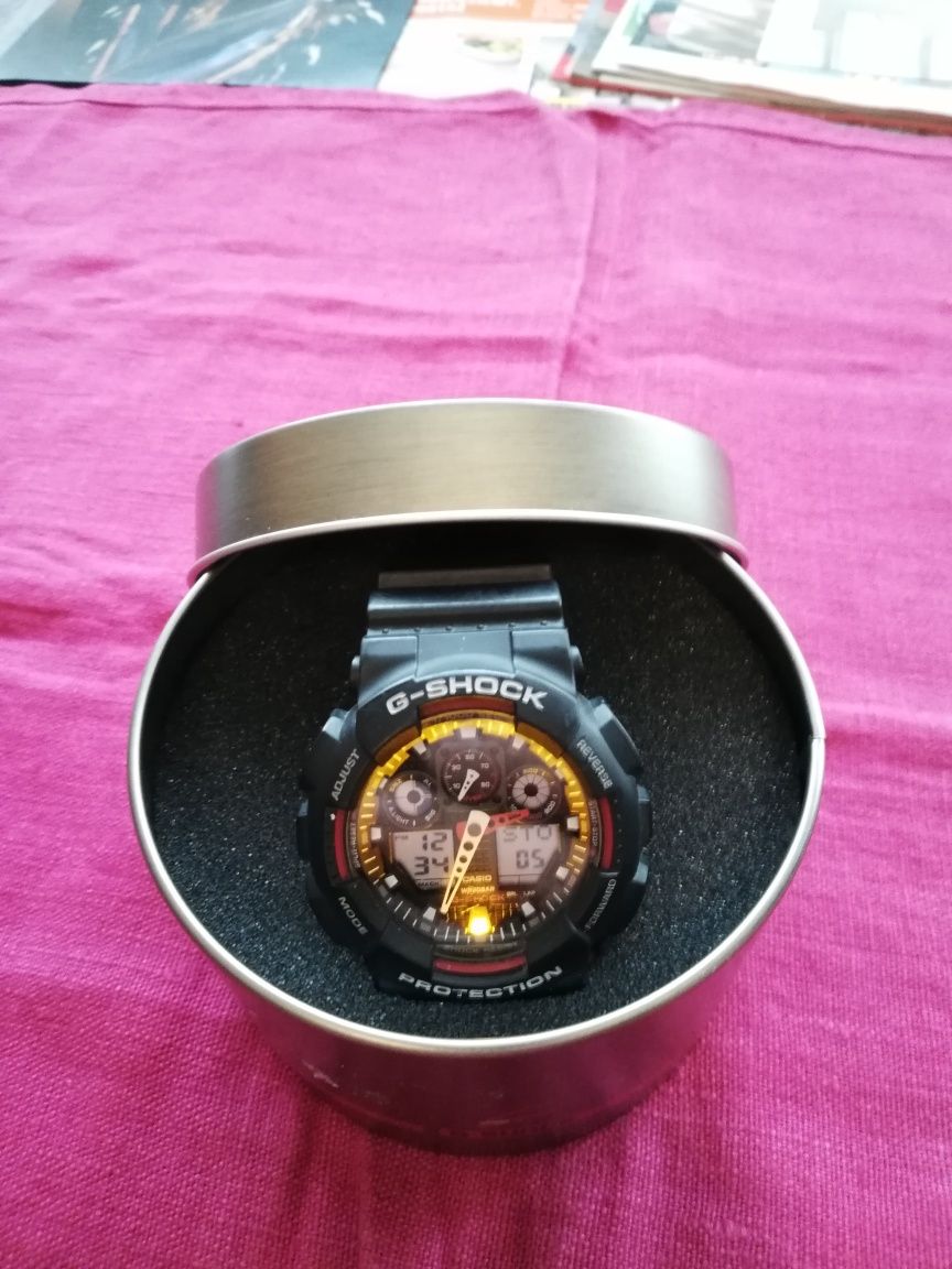 Casio G-Shock 5081 GA-100---Praktycznie Nowy,20 Bar---Okazja Łódź